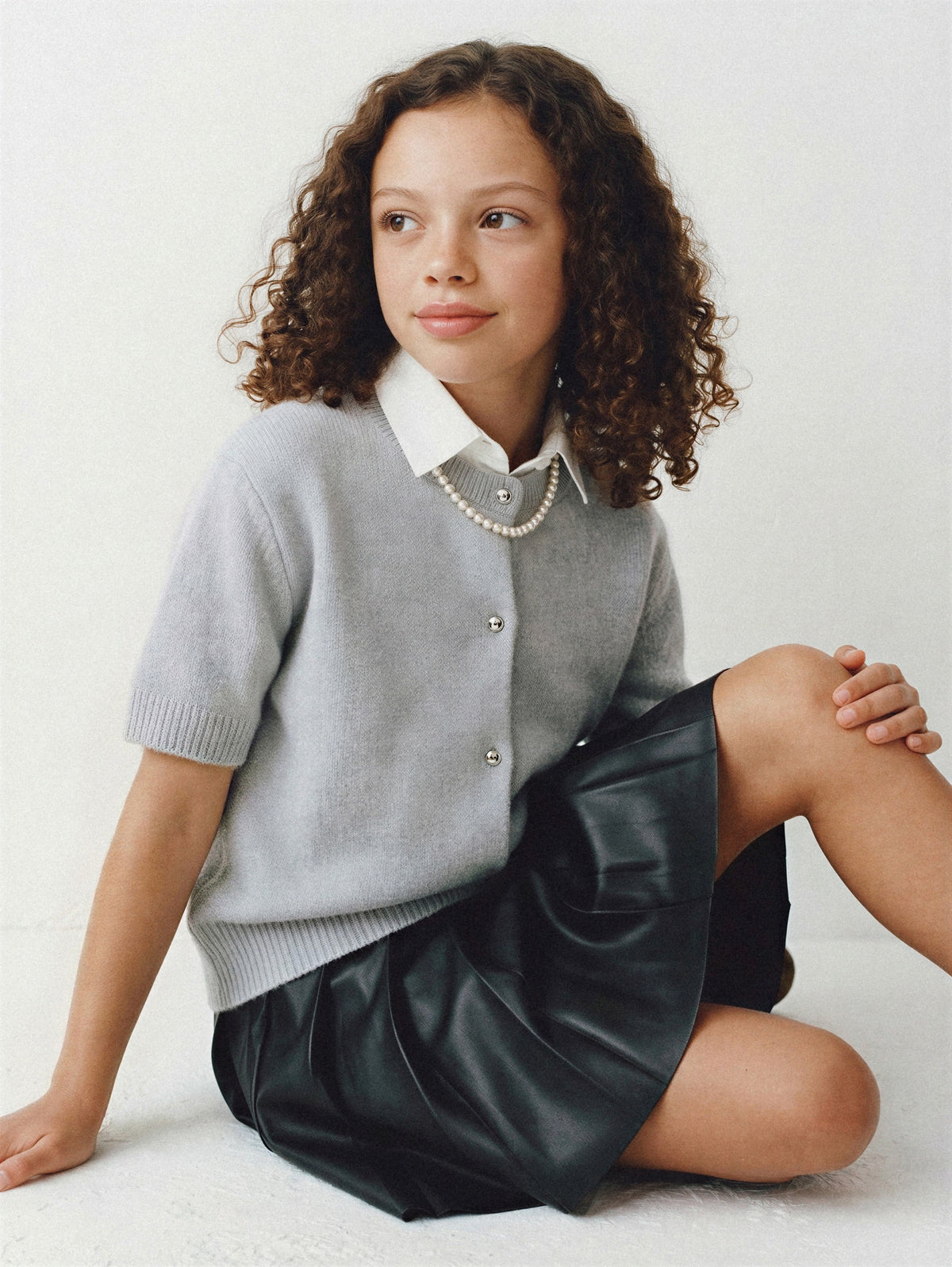 Soft Knit Short Sleeve Cardigan
