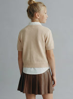Soft Knit Short Sleeve Cardigan