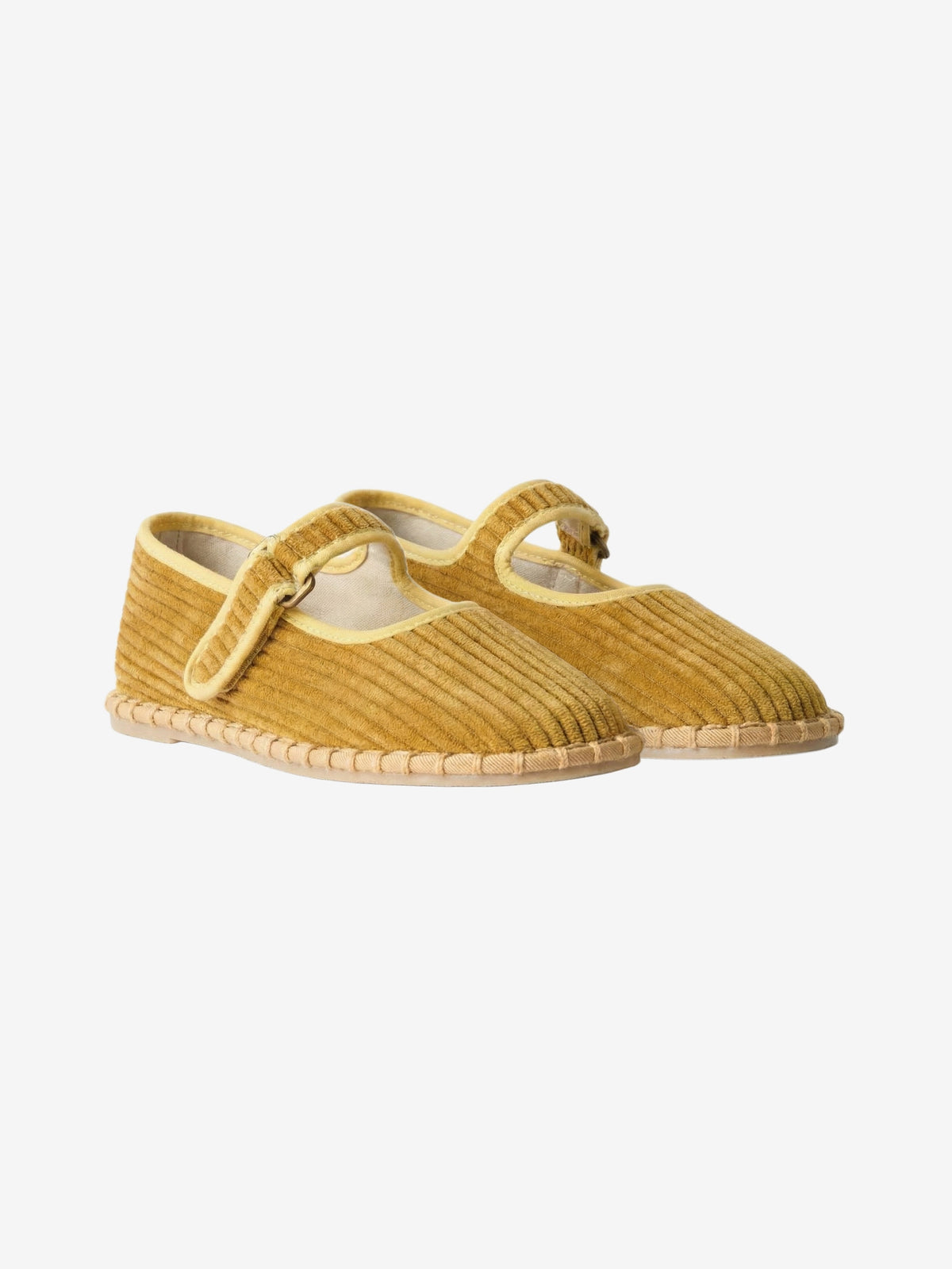 Corduroy Mary Jane Shoes-2