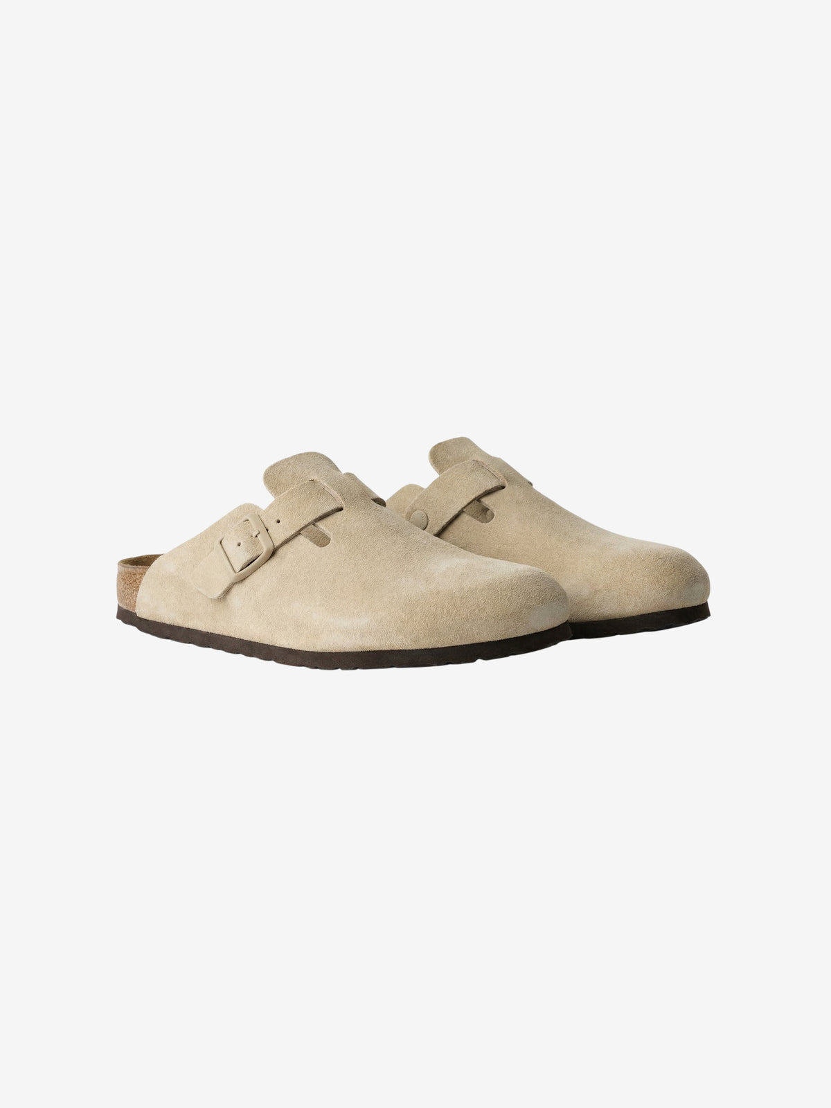 Suede Slip-On Clogs