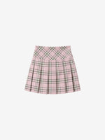 Check Pleated Skirt
