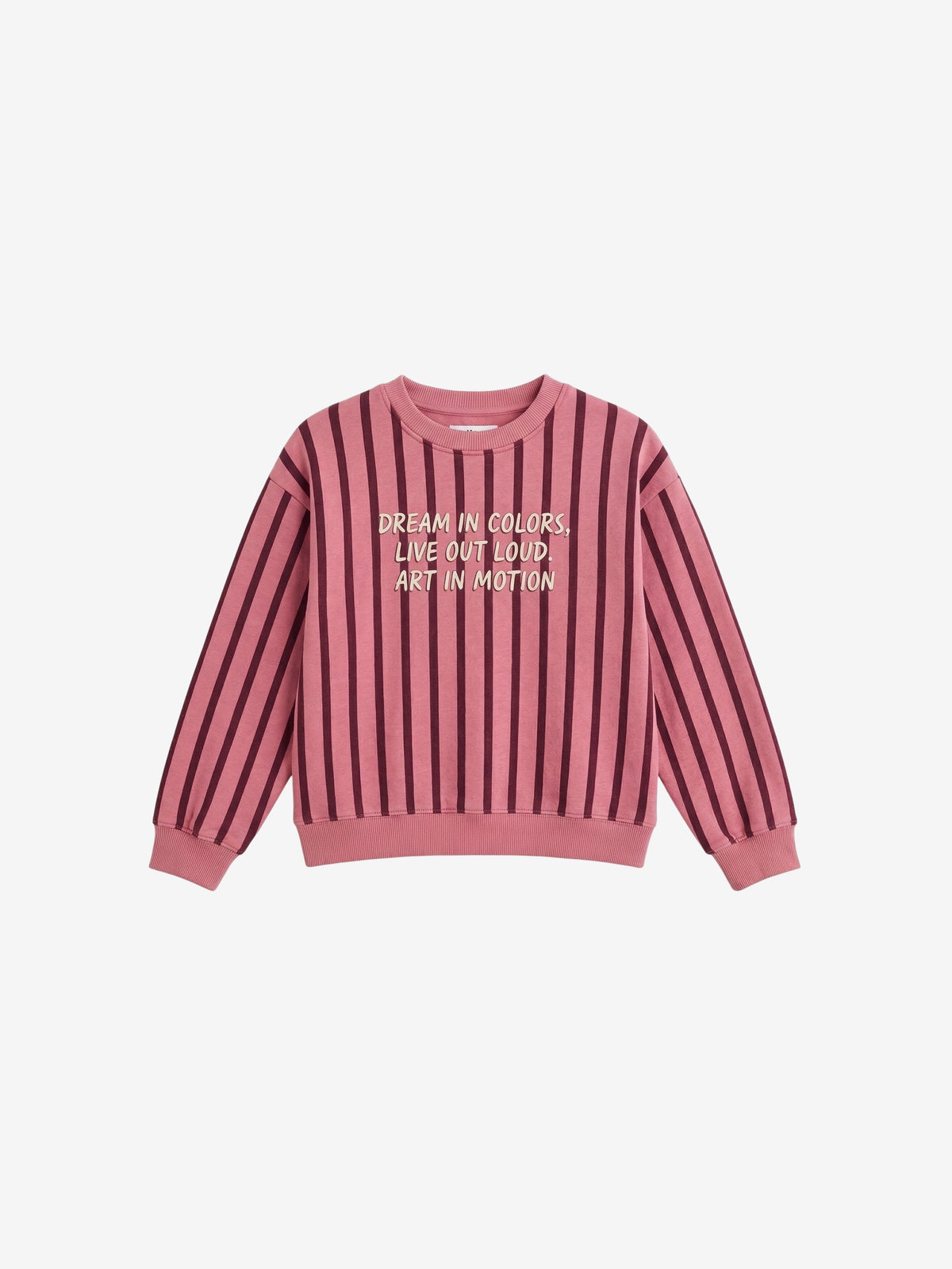 Striped Graphic Sweatshirt