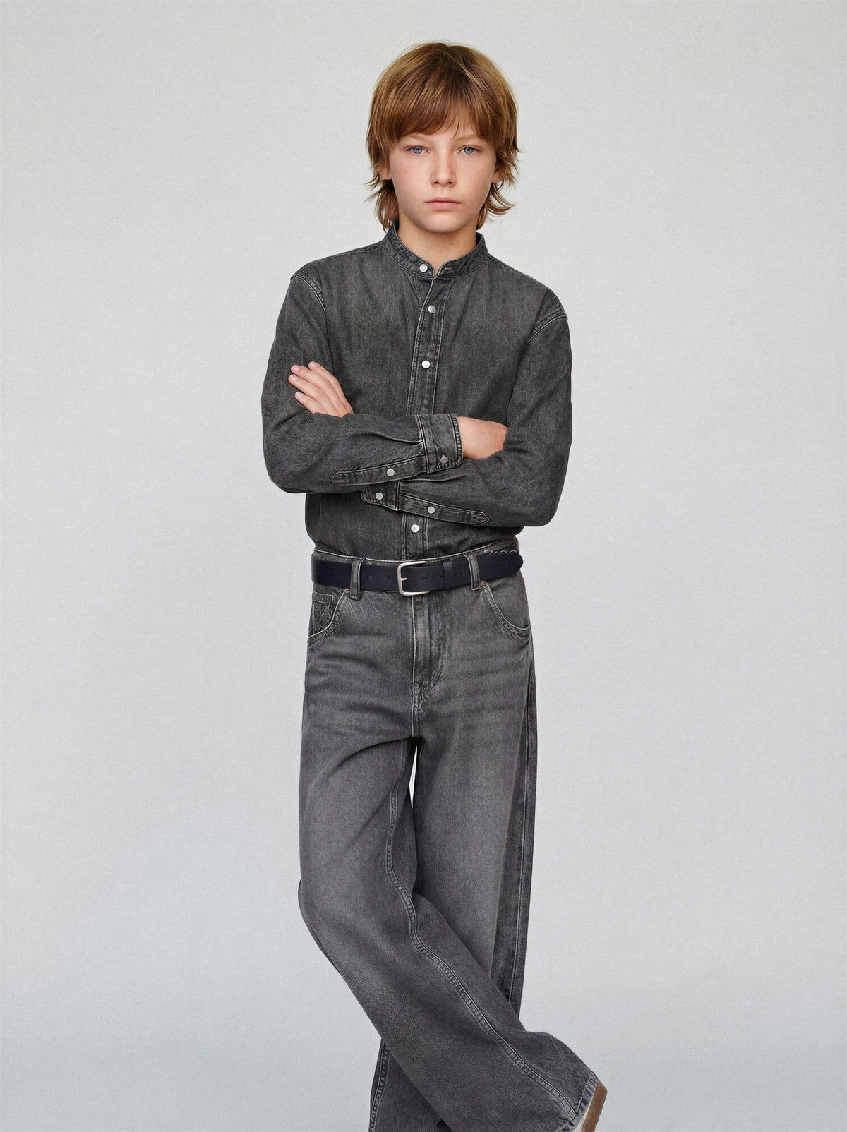 Light Denim Button Shirt