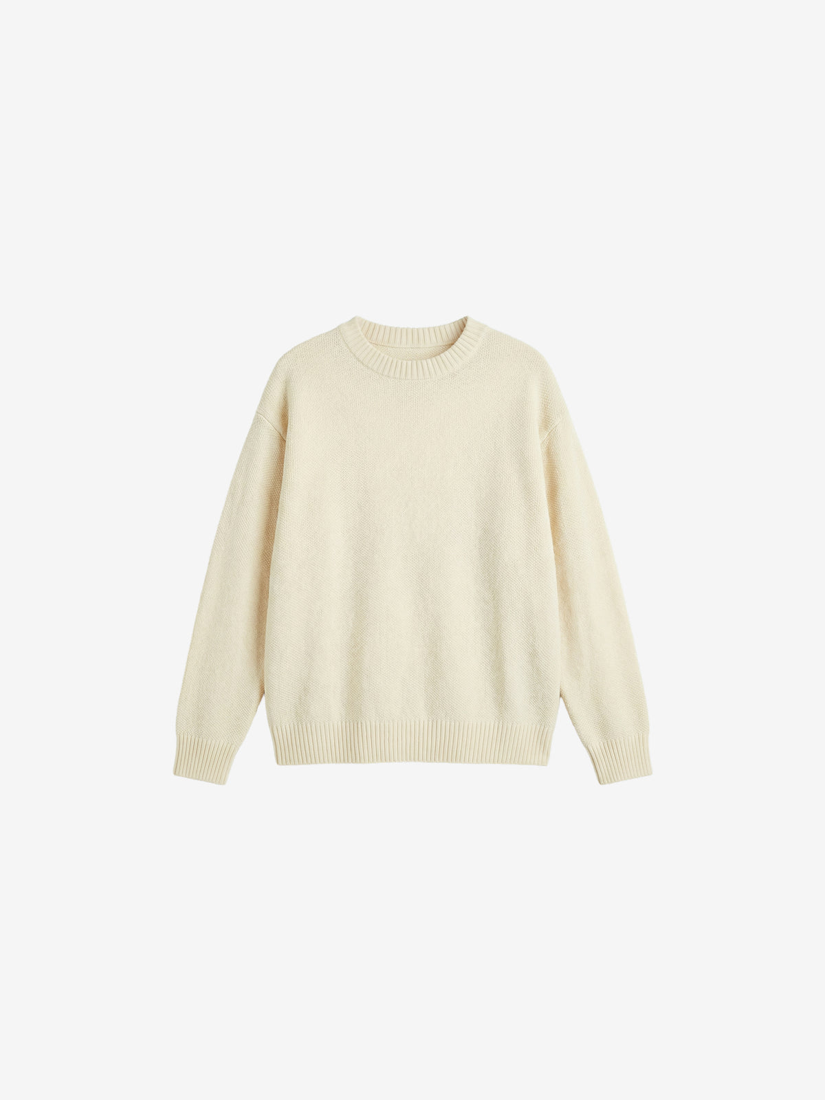 Soft Knit Crewneck Sweater-2