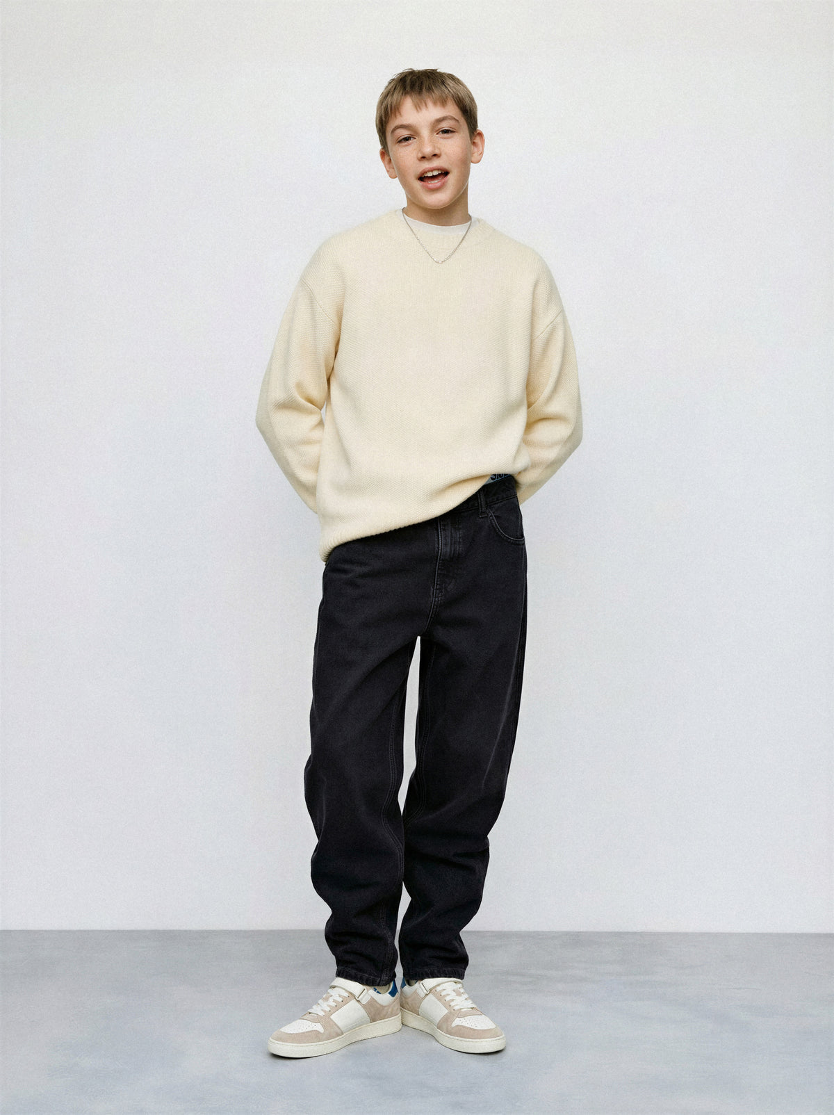 Soft Knit Crewneck Sweater