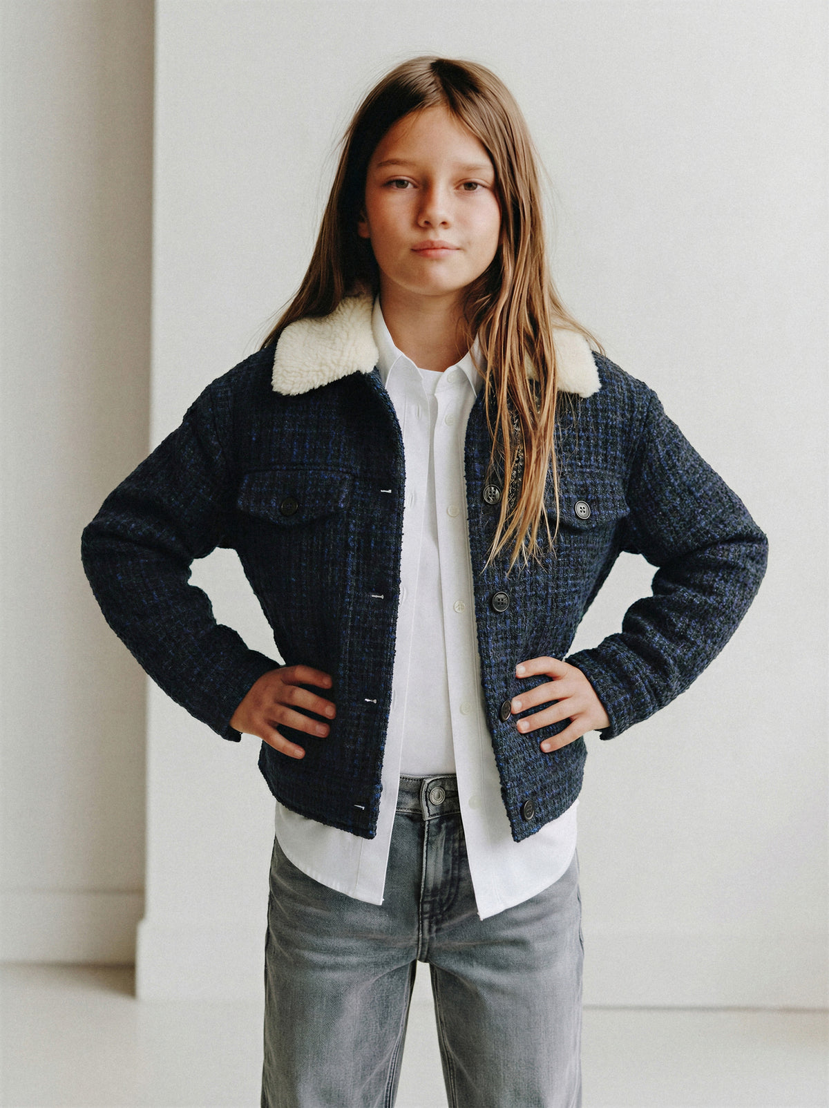 Textured Knit Sweater-4